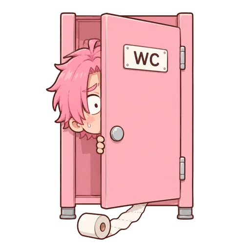 トイレ籠城者